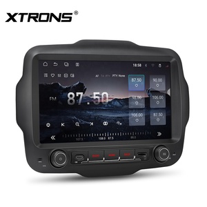 Système de navigation stéréo pour voiture Android 15 de 9 pouces 6+128 Go pour Jeep Renegade 2015-2020 QLED 4G DSP Sortie audio coaxiale BT CE-XTRONS - Product Image 3
