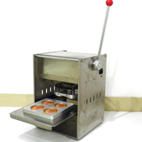 Machine à sceller à chaud les couvercles en feuille d'aluminium pour gobelets pet/pp
