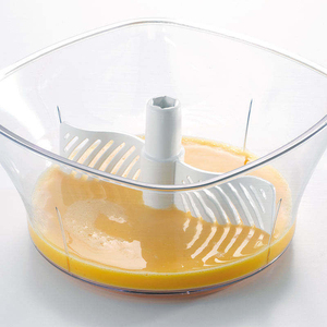 เครื่องบดอาหารแบบพกพา ใช้มือหมุน บดผัก แยกไข่แดง สำหรับเตรียมอาหารเด็ก - Product Image 2