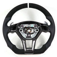 Volant en fibre de carbone à succès pour Mercedes Benz AMG W205 W213 W222 – Amélioration Motorsport OEM