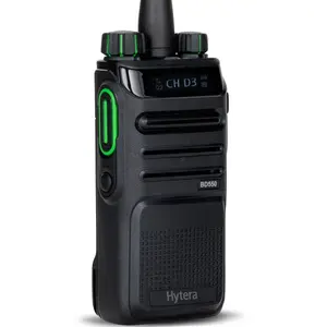 Hytera BD550 OLED 디스플레이 256 채널 휴대용 양방향 라디오 통신 무전기