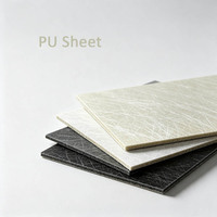 Feuille de mousse de polyuréthane sèche haute résistance, composite fibre de verre et tissu non tissé, légère pour l'intérieur automobile