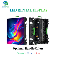 Écran LED de location étanche P2.604 P2.976 P3.91, armoire d'affichage LED extérieure à assemblage sans joint, mur vidéo LED