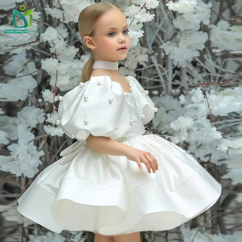 Kids Dresses Little Bride Dresses for Girls New Style