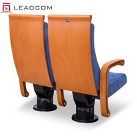Chaise de théâtre ergonomique pliable LEADCOM LS-18608 pour auditorium commercial européen, salle de concert, projet scolaire