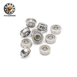 Roulement miniature à bride Flyleopard F684ZZ 4x9x4mm, roulement à billes à contact angulaire à une rangée pour usine de fabrication - Product Image 2