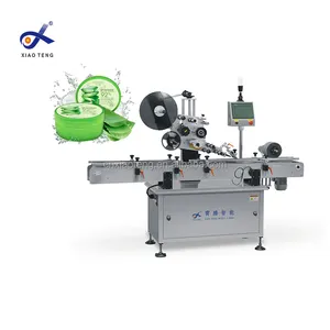 Xiaoteng PM-100 Automatic Flat Surface Labeling Machine For Cosmetic Cartons Stationery Food Box