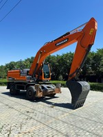 Excavateur sur pneus Doosan 210w-7 d'occasion pour Offre Spéciale Original Doosan 210w-7 à vendre Dx210w-9c Doosan d'occasion