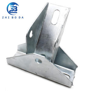 Conector Triangular de Cuatro Orificios Galvanizado en Caliente para Fotovoltaica, Accesorios de Soporte, Venta al Por Mayor de Fábrica - Product Image 2