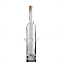 Bouteille en verre vide transparente à col long pour spiritueux, vin et whisky, 200ml, 375ml, 500ml, 750ml, 70cl, 1L – Vente en gros