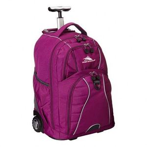 BSCI Rolling <b>backpack</b> with soundproof <b>wheels</b> that is waterproof for overnight use and suitable for school travel - Product Image 2