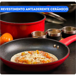 Modern Ceramic Non-Stick Marble Aluminum Fry <b>Pan</b> Soft Touch Handle for Gas <b>Induction</b> Cooker Frying <b>Pan</b> - Product Image 6
