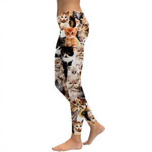 LENDENT High Waist Seamless Full Length <b>Leggings</b> Solid <b>Black</b> Spandex Nylon Four-Way Stretch Quick Dry Comfortable Pockets Butt - Product Image 3