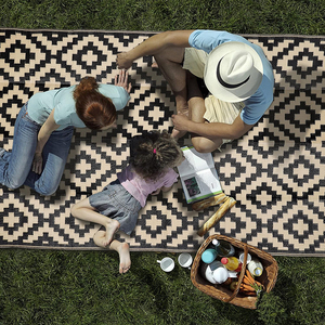 <span class=keywords><strong>Tapis</strong></span> d'extérieur imperméable STARUNK en <span class=keywords><strong>polypropylène</strong></span> <span class=keywords><strong>tissé</strong></span>, <span class=keywords><strong>tapis</strong></span> pour camping-car, lavable, <span class=keywords><strong>tapis</strong></span> de pique-nique et <span class=keywords><strong>tapis</strong></span> pour intérieur/extérieur - Product Image 2