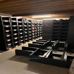 صناديق تخزين بلاستيكية للمستودعات أو السوبر ماركت، رفوف لتخزين الملابس والأجزاء، صناديق تجميع للتخزين في المستودعات - Product Image 5