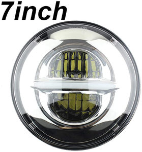 Luce a Led personalizzata per <span class=keywords><strong>Royal</strong></span> Enfield intercettatore 650 accessori 7 "faro tondo a Led per moto per intercettatore 650 - Product Image 2