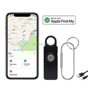 130dB إنذار سلامة سلسلة المفاتيح مع مكتشف تعقب يعمل مع التطبيق العثور على بلدي - Product Image 1
