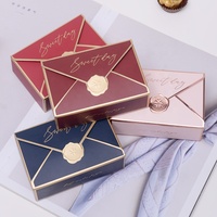 Échantillon gratuit de boîte-cadeau de bonbons personnalisée emballage de chocolat de mariage mat estampage à chaud impression UV boîte de papier de qualité alimentaire chocolats