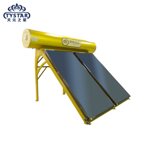 Calentador de agua solar mini de 300L de fábrica directa con paneles solares, sistemas de calentamiento de placa plana para el hogar - Product Image 4