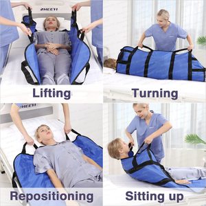 Cinturón de Asistencia para Caminar con Tres Asas Verticales Personalizadas para el Traslado de Pacientes - Product Image 6