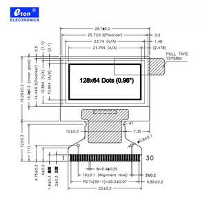 使用SSD1306控制器IC通过I2C对0.96英寸12864单色OLED显示器进行接口连接和编程 - Product Image 6