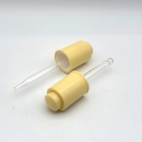 Pipette compte-gouttes en plastique de luxe 18/410 20/410 pour huiles essentielles et sérums, idéale pour les flacons de produits de soin de la peau