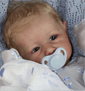 Succhiare il ciuccio del bambino dipinto finito personalizzato il tuo vinile morbido di plastica bambole Reborn <span class=keywords><strong>Silicone</strong></span> morbido - Product Image 2