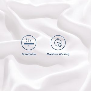 Wholesale 100% Bamboo Hotel Bedding Set White <strong>Queen</strong> Size Flat <strong>Sheet</strong> Fitted <strong>Sheet</strong> Plain Solid Style for <strong>Good</strong> Sleeping - Product Image 4
