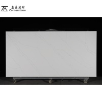Comptoir en quartz au design moderne, dalle de pierre artificielle, marbre pour cuisine, salle de bain, sol, dessus de table, escalier, revêtement mural