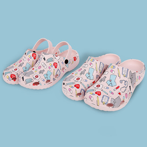 Scarpe Mediche con Stampa Infermiera, Ciabatte da Lavoro, Sandali <span class=keywords><strong>per</strong></span> Sala Operatoria, Scarpe da Infermieri in EVA <span class=keywords><strong>per</strong></span> Uomo e Donna, <span class=keywords><strong>per</strong></span> <span class=keywords><strong>Ospedale</strong></span> e Laboratorio - Product Image 2