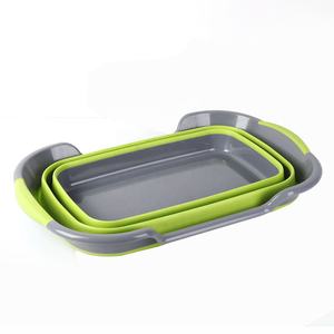 Baignoire pliable pour animaux de compagnie, panier à linge pliable, multifonction, organisateur Portable et antidérapant, pour chiens et chats, lavage - Product Image 5