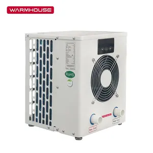 Armazém atacado metal piscina bomba de calor, 60hz 50hz r32 r410a mini aquecedor de piscina