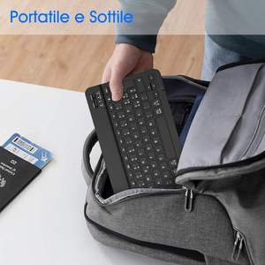 Portable Keyboards Wireless Keyboard for Sam S9 ultra <b>Mini</b> Wireless Keyboard Light for Tablet <b>Pc</b> - Product Image 6