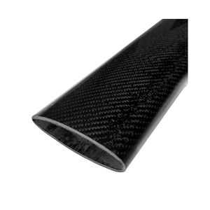 50mm 40mm 30mm 20mm 10mm 5mm <span class=keywords><strong>Tube</strong></span> en fibre de carbone 3k <span class=keywords><strong>Tube</strong></span> aérodynamique ovale en fibre de carbone - Product Image 3