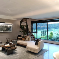 Escaliers en spirale en acier sur mesure pour petits appartements - Utilisation intérieure, design tendance