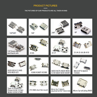 Pour Samsung A01 A11 A12 A21 A31 A41 A51 A71 A51S A70S téléphone portable prise Micro USB connecteur de chargeur étanche