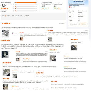 Personalizado 18K oro Vermill Moissanite inicial nombre colgante estilo Hip Hop 925 Serling plata Vvs diamante colgante cadena hombres joyería - Product Image 6