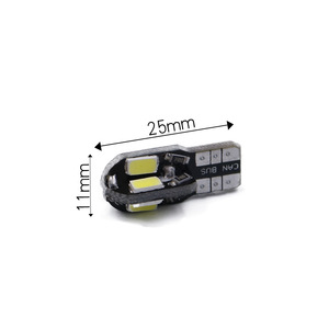 Bombillas LED para coche, luces de estacionamiento, luces de lectura, T10 W5W, 168 194, 8 bombillas, 5730 5630. - Product Image 5