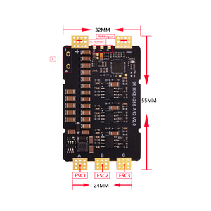 Nouvelles pièces et accessoires de télécommande en métal HAKRC 4255 12S 120A Single ESC - Product Image 6