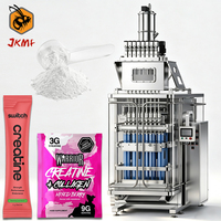 Máquina Empacadora Automática Multicarril de Polvo de Creatina 5G 10G, Máquina Empacadora de Sobres de Polvo de Creatina Monohidrato