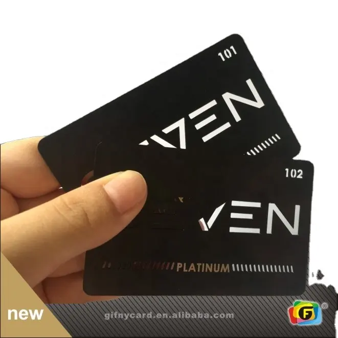 Factory Price Silver Gold Black Cheap Metal Business Card