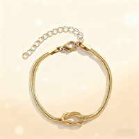Bracelet en acier inoxydable 316L plaqué or 18K PVD, chaîne serpent et blé, avec fermoir mousqueton, bijoux délicats pour femme, personnalisable OEM