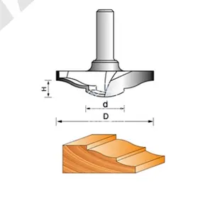 Router bits tideway LC1807 classical plunge bit woodworking tools and equipment router bit grinder milling cutter