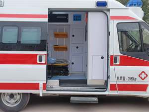 Ambulancia de Monitoreo JMC con Equipo Médico, Cama de Transporte Hospitalario, Ambulancia de Presión Negativa, Vehículo de Transporte Médico - Product Image 5