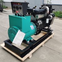 Generator Diesel Marine 3 Fasa 4 Nirkabel 80KW dengan Starter Elektrik, Mesin Cumins 6BT5.9-G1, Motor & Pompa, Performa Baik