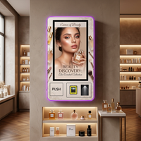 Distributeur automatique de cosmétiques, soins de la peau et parfums mural, écran tactile 32 pouces, paiement sans argent liquide