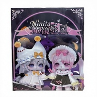100% Original 8PCS/Set Ninita Magic Mirror Paradise V1 Series Blind Box Figurines PVC à l'échelle 1/12 Jouets de collection Ornements pour la maison