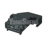 Pabrik Manufaktur Stok Tersedia 1534125-1 Konektor Listrik Otomatis Housing Plug Socket 10 Pin Pengganti Kabel ke Kabel