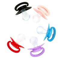 Tétine en latex pour bébé adulte en silicone décorée à faire soi-même en vrac sans BPA personnalisé vente en gros