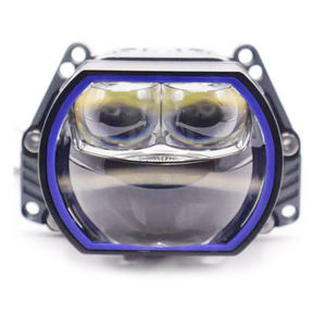 Lente de Proyector Bi-LED Universal de 3 Pulgadas - Combinación de Faros Antiniebla/De Carretera Asistidos por Láser, Actualización de Doble Haz de 7500LM - Product Image 2